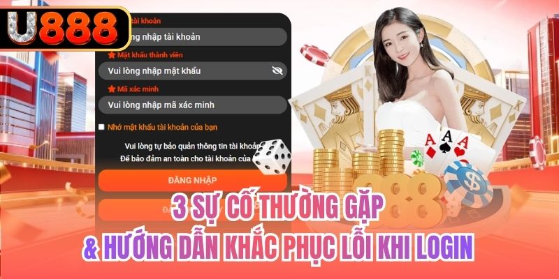 3 sự cố thường gặp & hướng dẫn khắc phục lỗi khi login