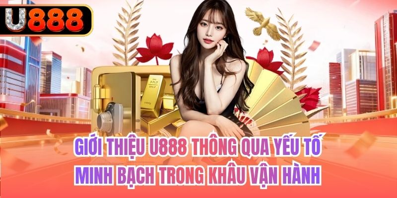 Giới thiệu U888 thông qua yếu tố minh bạch trong khâu vận hành